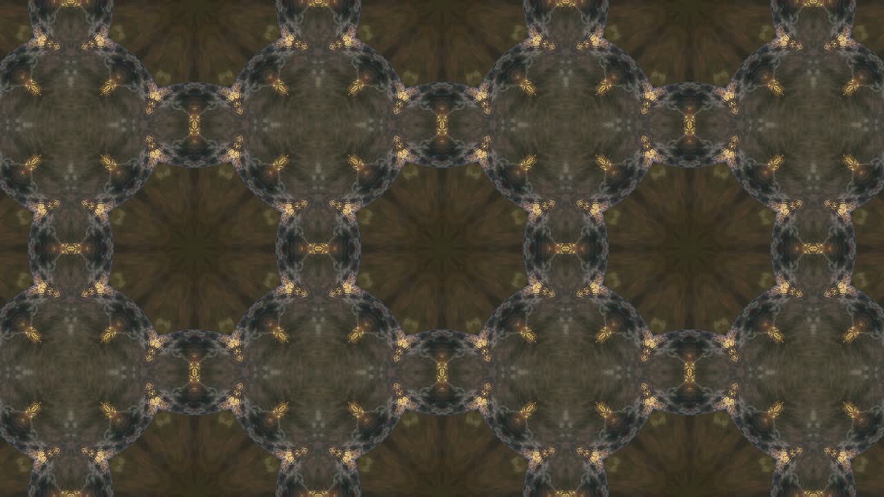 fondo caleidoscópico en bucle 3d formado por cristales preciosos o de hielo, iridescentes a la luz. perfectamente adecuado para su proyecto como fondo de moda.