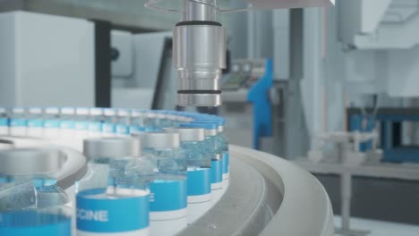 automated pharmaceutical bottle filling and capping process