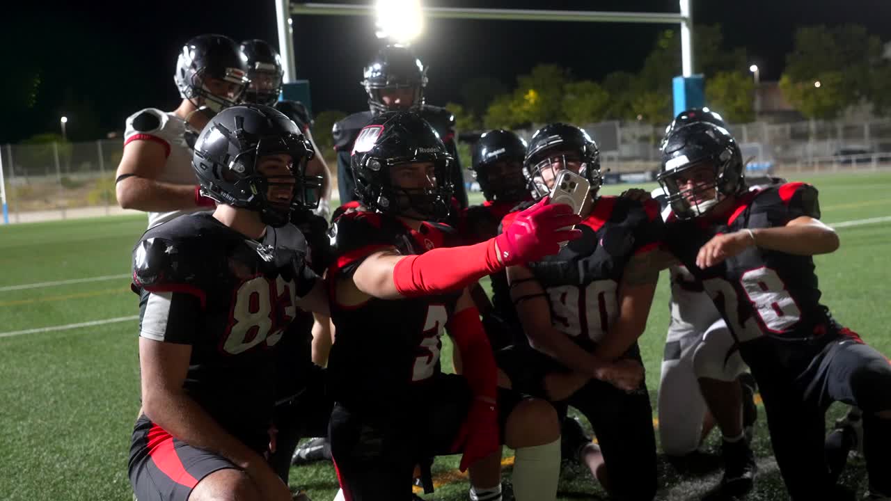 Football Team Selfie