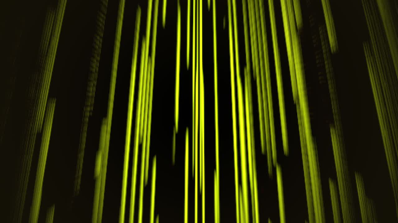 абстрактные желтые лучи и линии в стиле 80-х