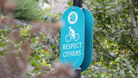 señal de carril bici