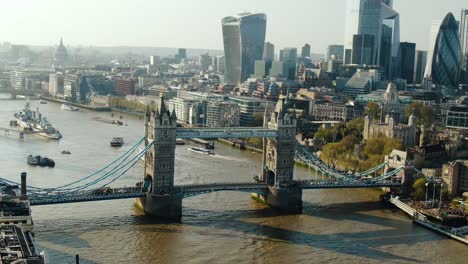 Vista-Superior-Del-Famoso-Puente-De-Londres