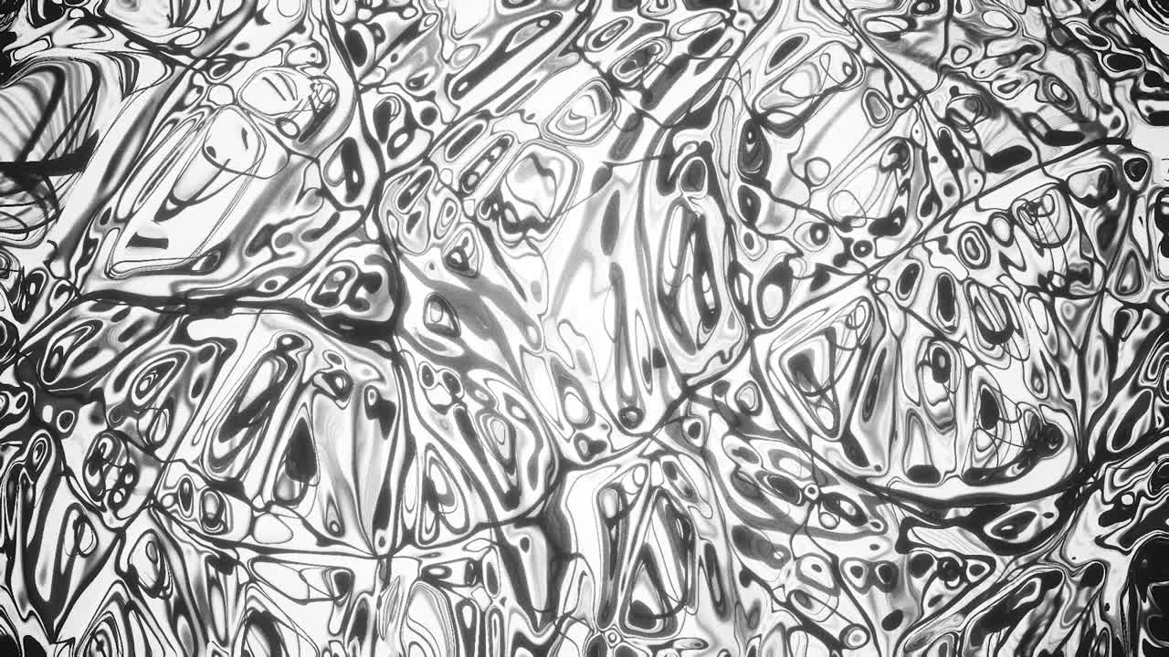 추상 흑백 패턴