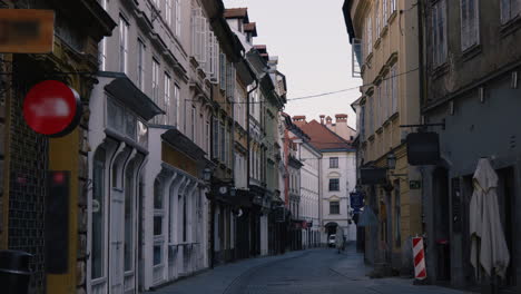 charming old town alleyway in europe