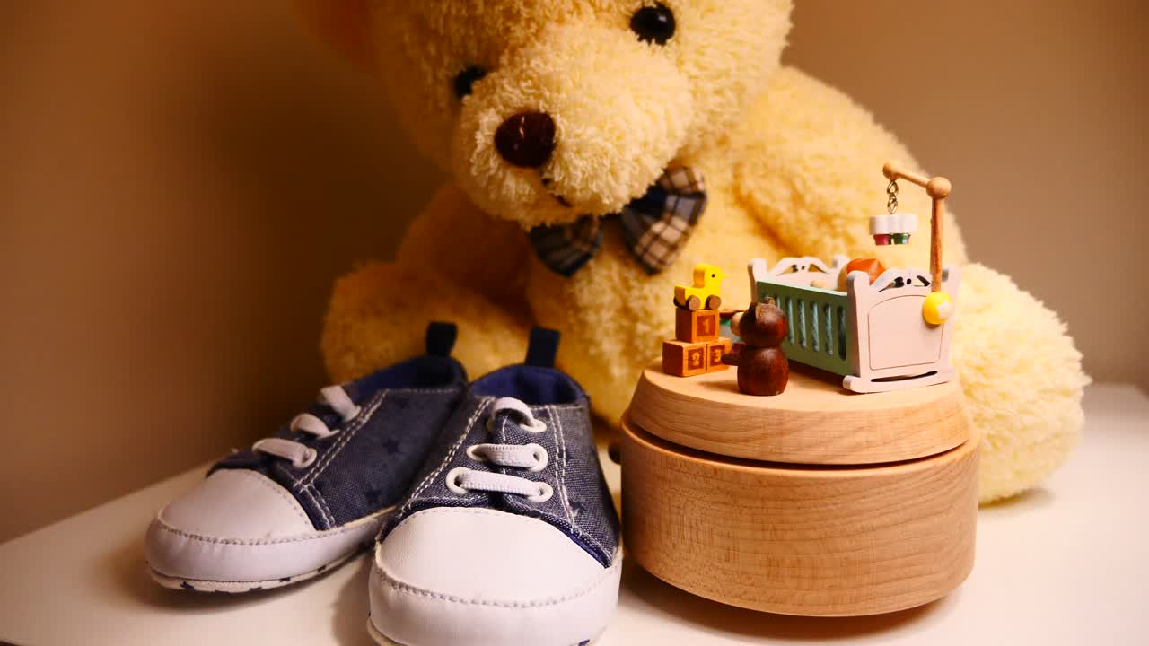 아기 방의 오르골 - 아기 방 장식