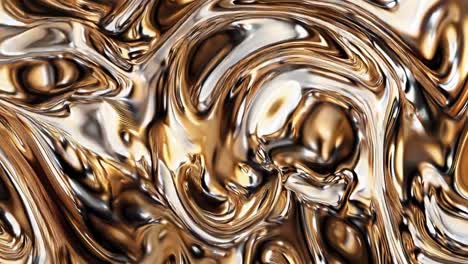 abstract liquid metal texture