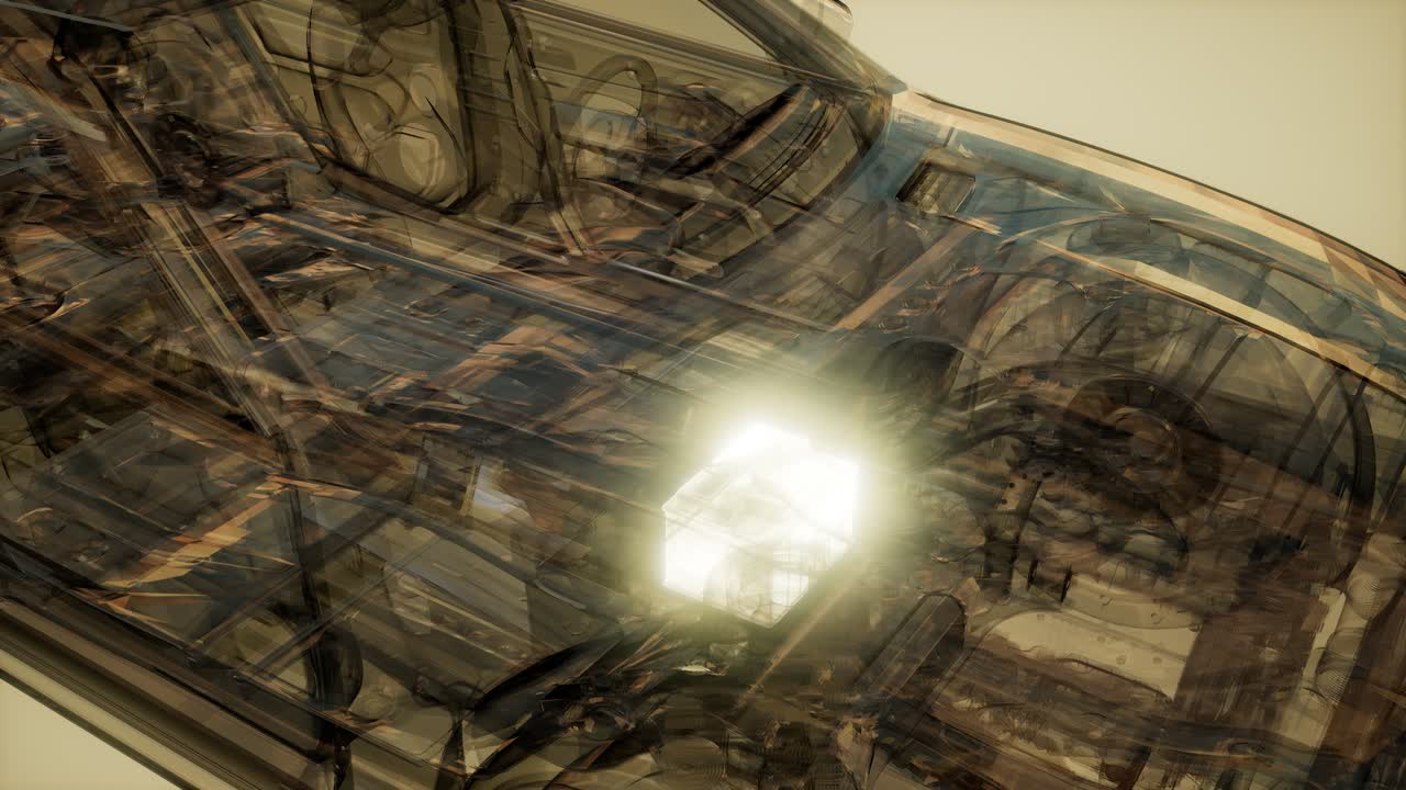 자동차 배터리가 자동차에서 보입니다.