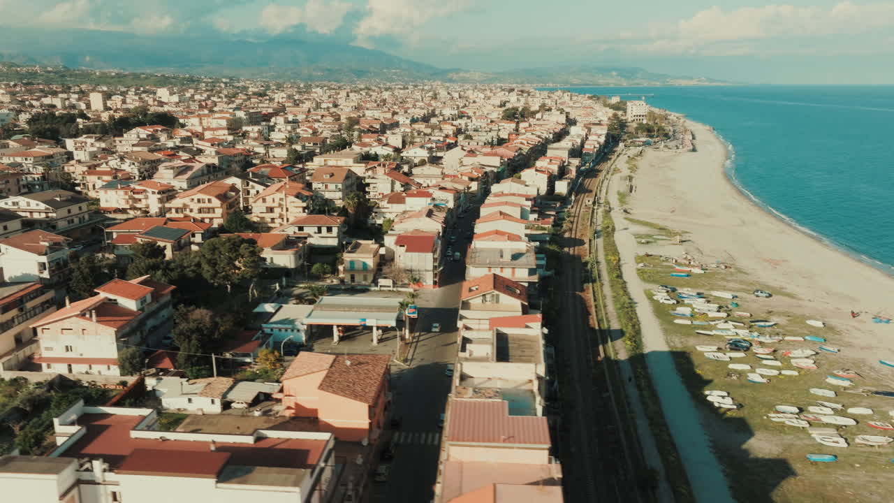 Siderno Marina é uma cidade próxima à costa do Mediterrâneo, na Calábria, Itália.