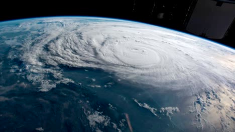 hurricane harvey hours before making landfall