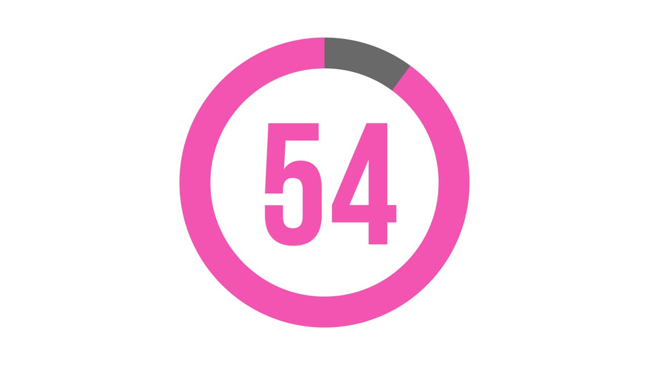 temporizador de cuenta atrás para el video de entrenamiento