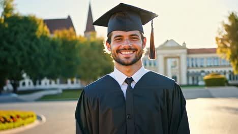 graduation day portrait