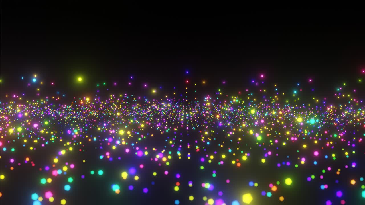 춤추는 조명 및 조명, 라이브 장소에서 배경 비디오 (4k 해상도)