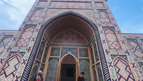 stunning historic building with ornate tilework