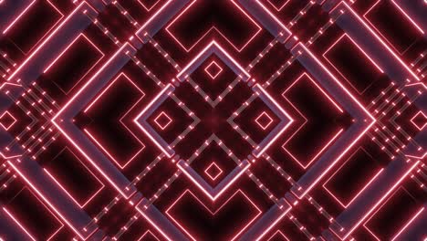 patrón geométrico de neón abstracto