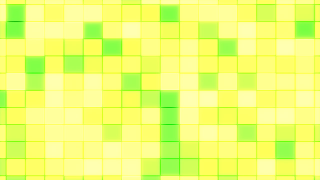 Repetitive checkered design in yellow and white