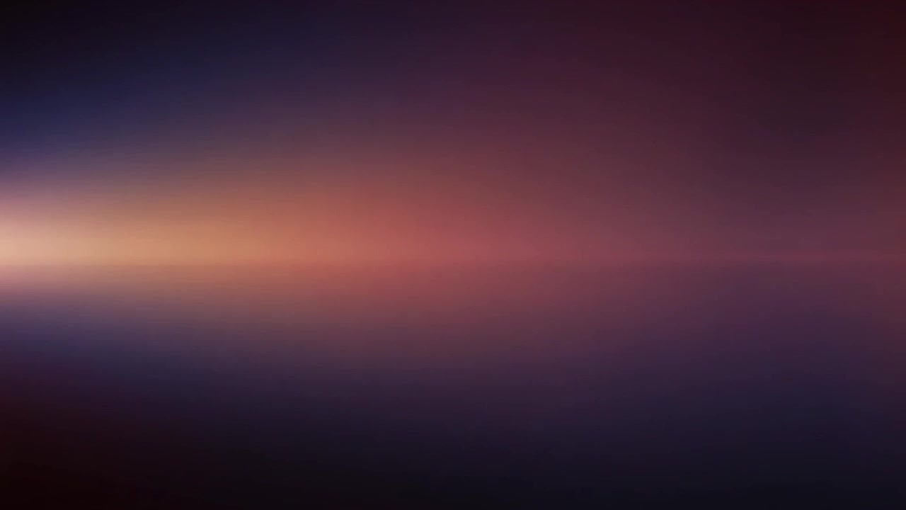 Abstract Light Beam Pulsing Against Dark Background