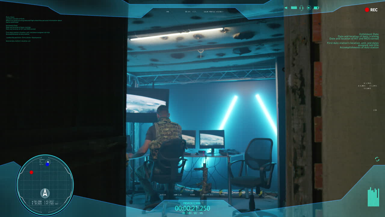 Military Command Center Operation