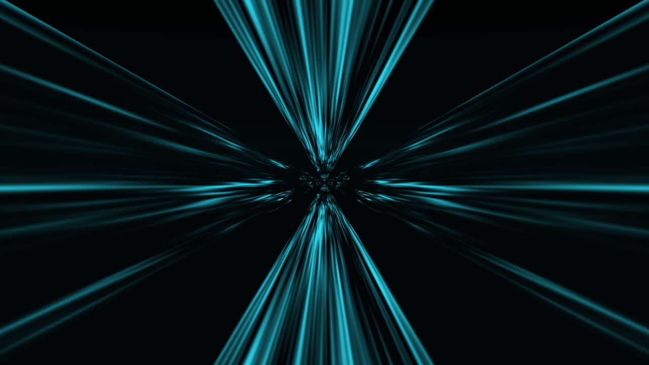 Light speed streaking through space and time