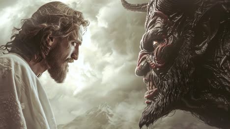 confrontation of good and evil