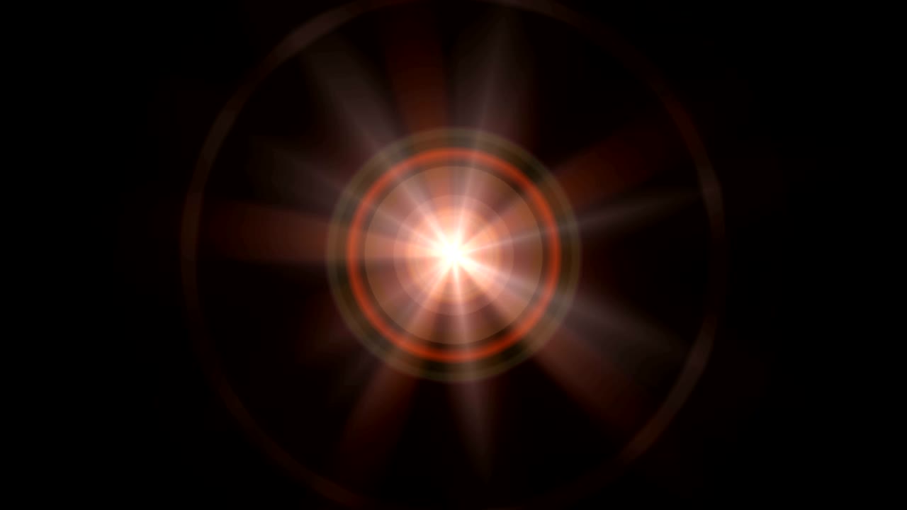 Las luces de las lentes