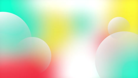abstract gradient background with circles