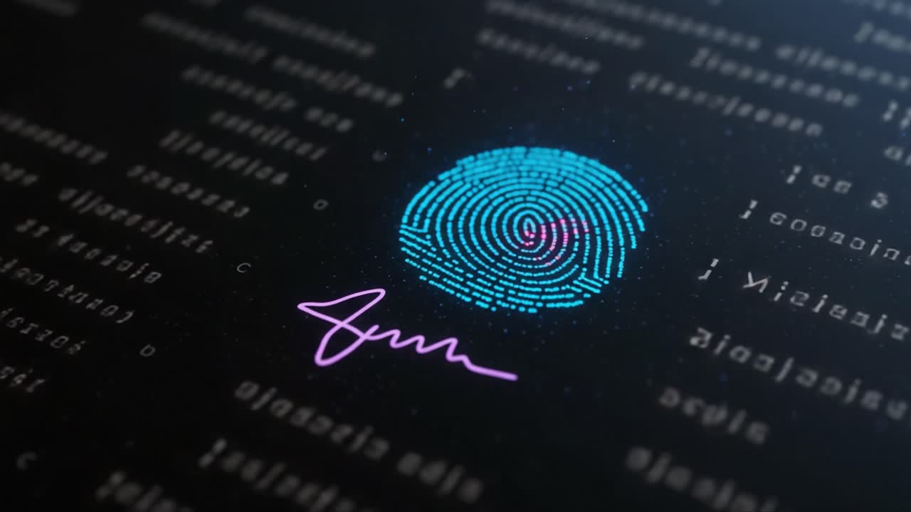 A Digital Representation of Security: Exploring the Relationship Between Fingerprints and Unique Signatures in Modern Authentication Technology