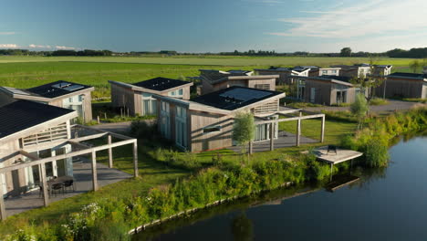 holiday homes in roompot water village at kamperland town in the dutch province of zeeland