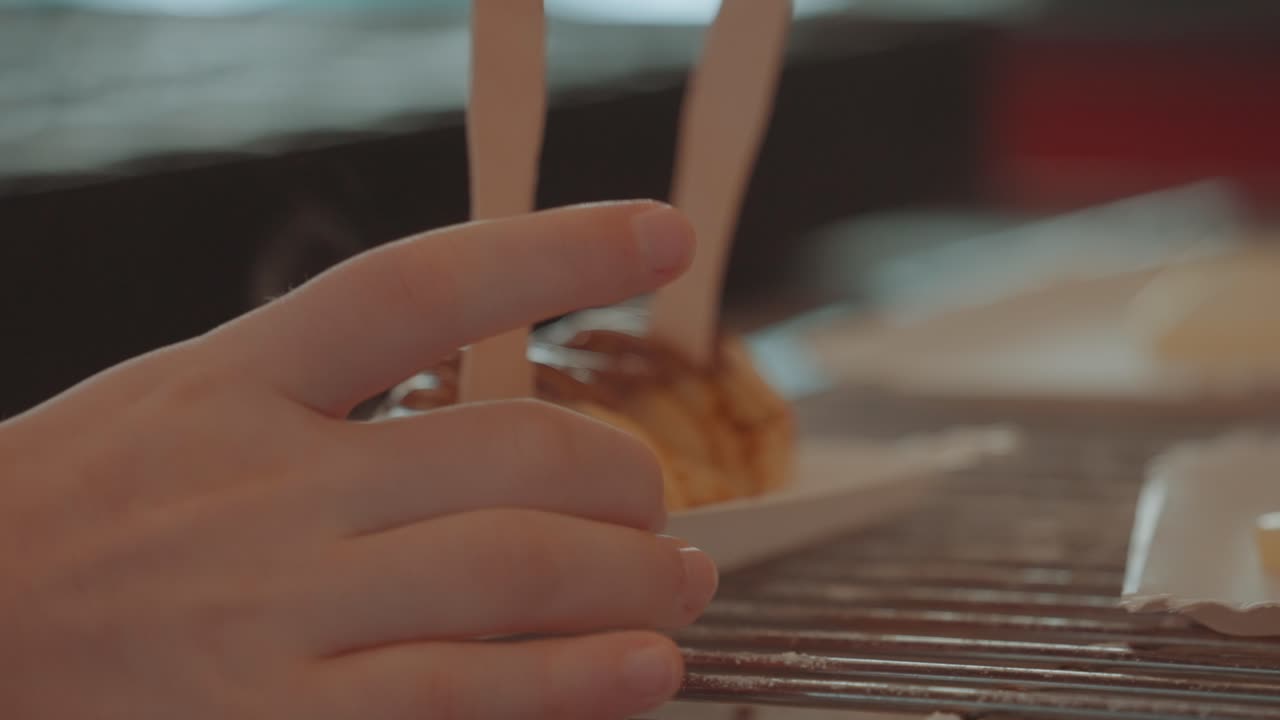 초콜릿 팬케이크