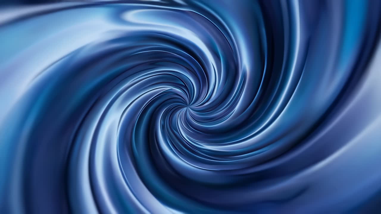 추상적인 파란색 나선형 배경