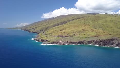 Maui-Costa-Islas-Hawaianas-Drone