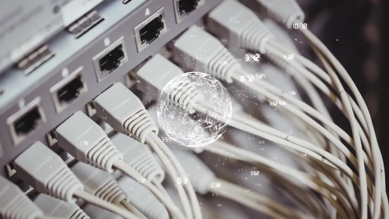 서버  ⁇  위의 숫자 및 지구의 애니메이션