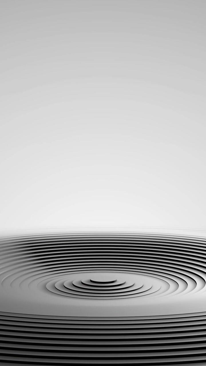 Vertical video: Stepped rings deepening and relaxing after subtle pulse, showing funnel depth