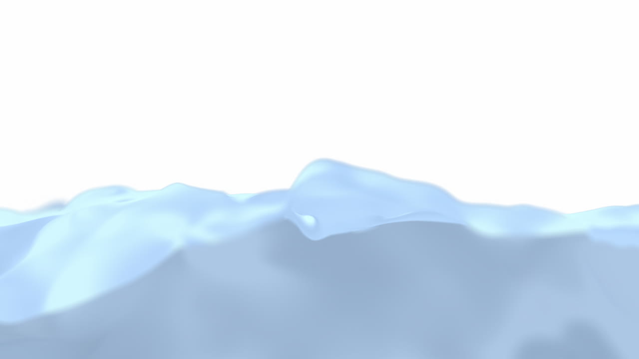 추상적인 파란 파동