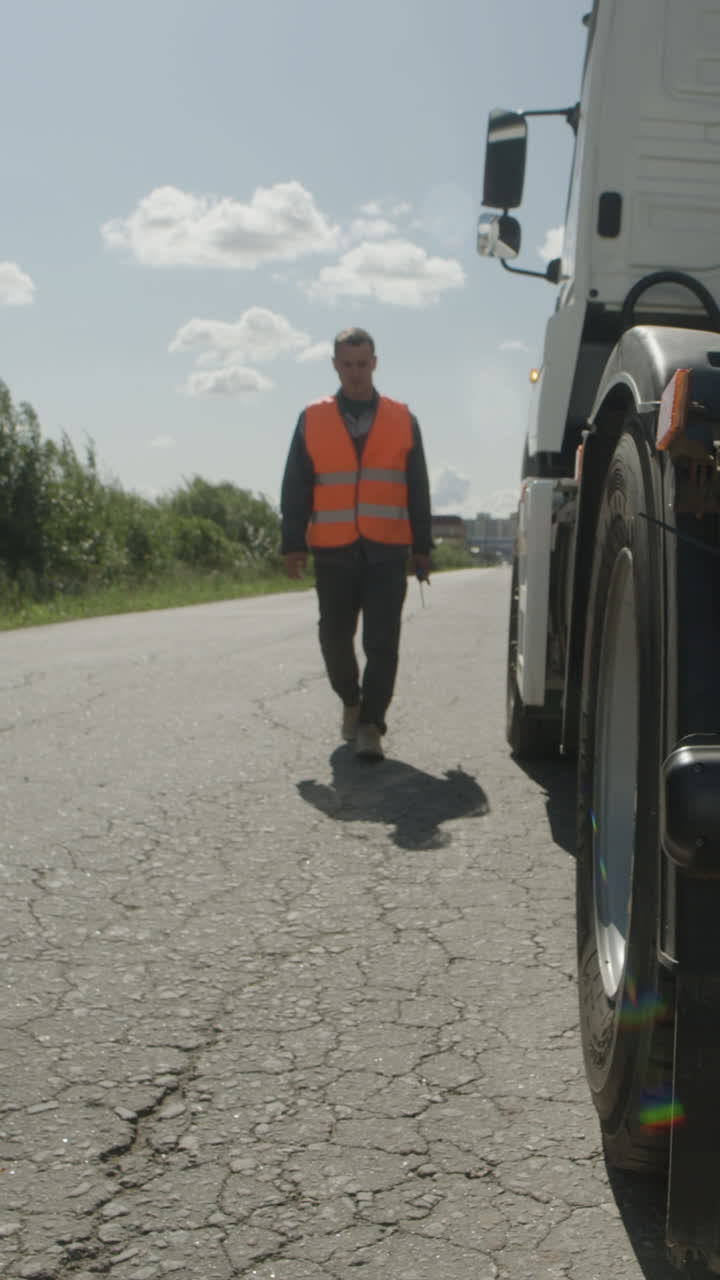 Truck Mechanic on the Road