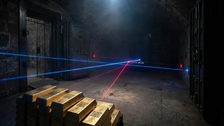 Camera blindata con sicurezza laser