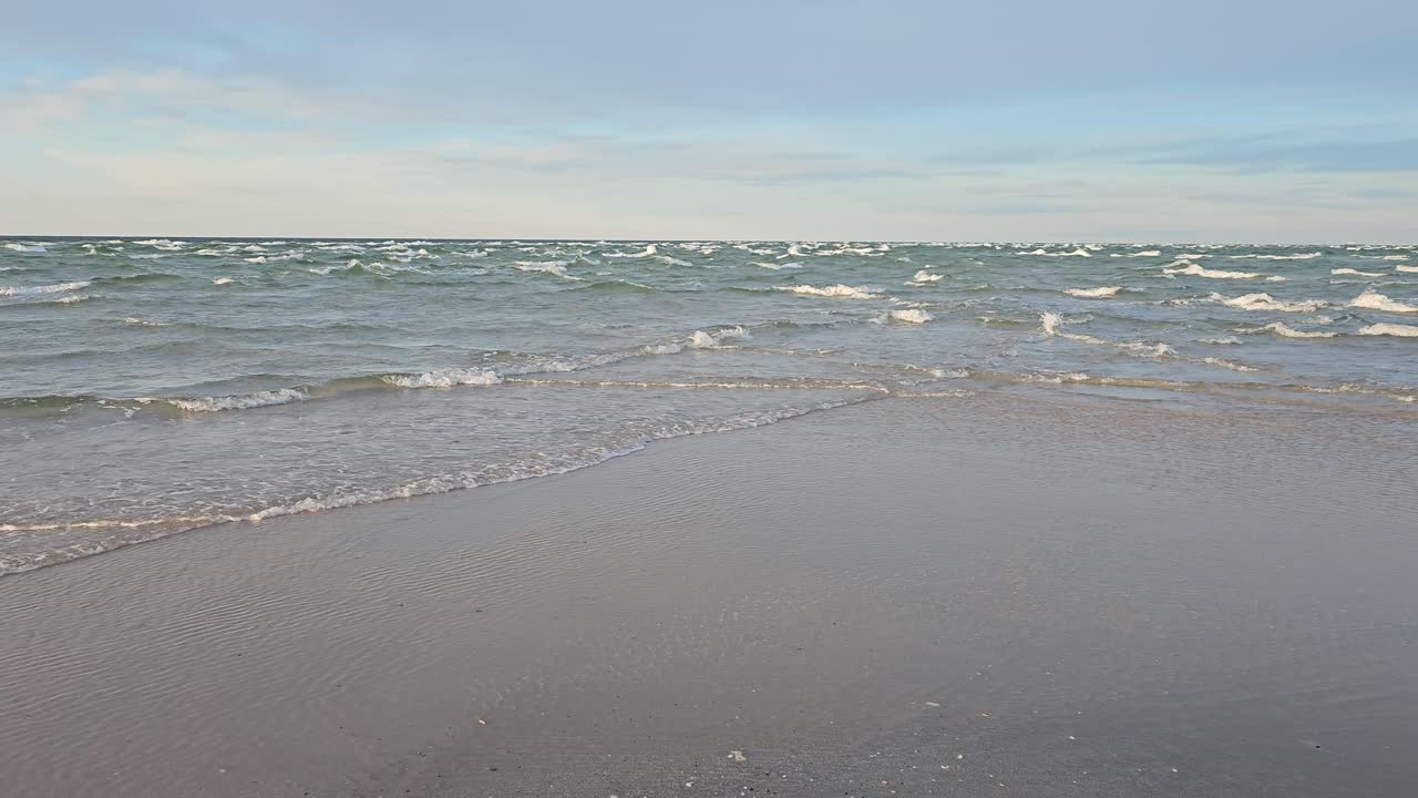 북해와 발트해가 만나는 지점 (스카겐, 덴마크)