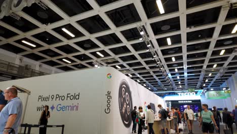 ifa berlin 2024 google presence to let users test and try the newest technologies like pixel 9 pro fold with gemini ai