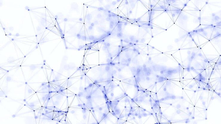 ciclo astratto sfondo geometrico a colori brillanti con elementi geometrici