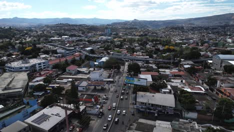 Stadtverkehr-Tegucigalpa-Honduras-Brücke