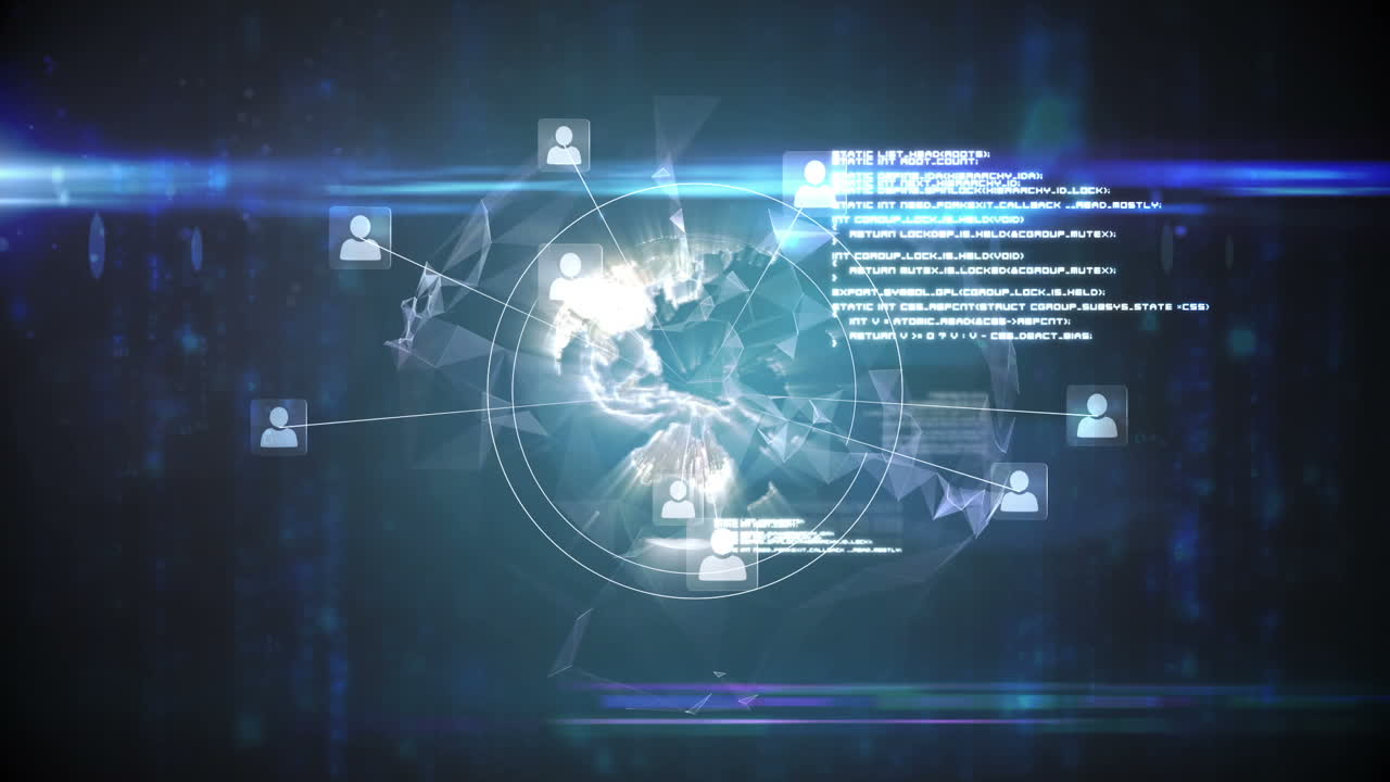 온라인 글로벌 커뮤니티 화면