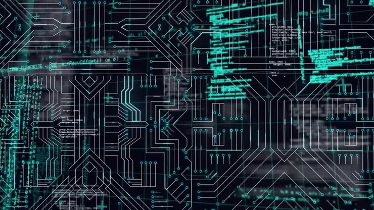 Animation of network of connections over data processing