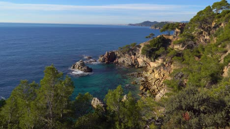 lloret de mar coastal path beach views mediterranean turquoise blue cove ibiza mallorca