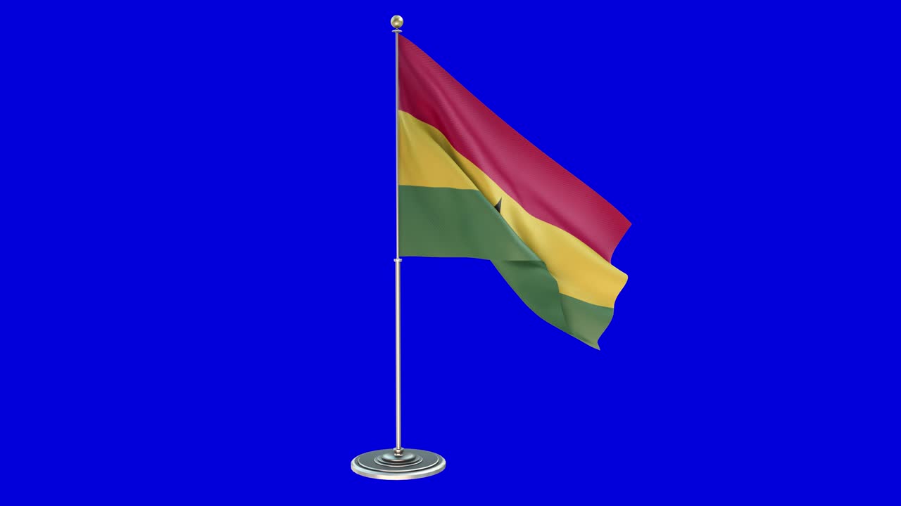 가나 3d 루핑 작은 발 기둥의 일러스트레이션