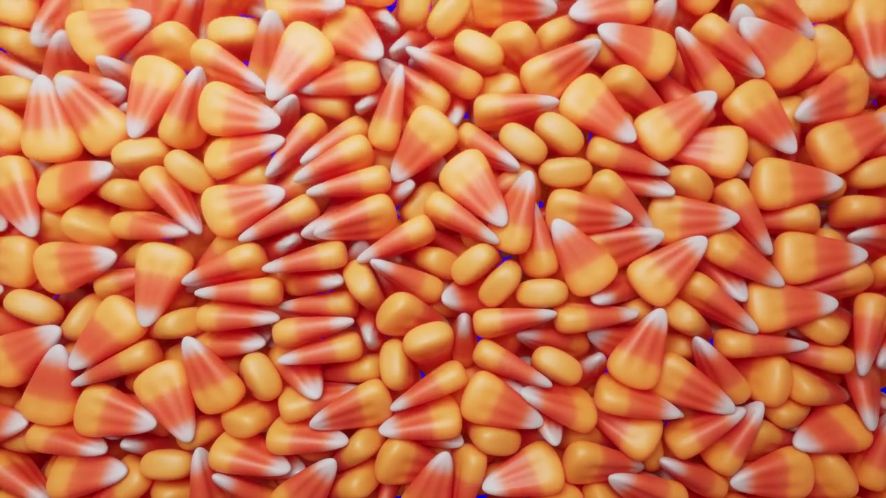 Fallende Candy Corns
