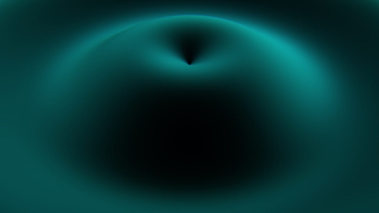 Green waving surface animation