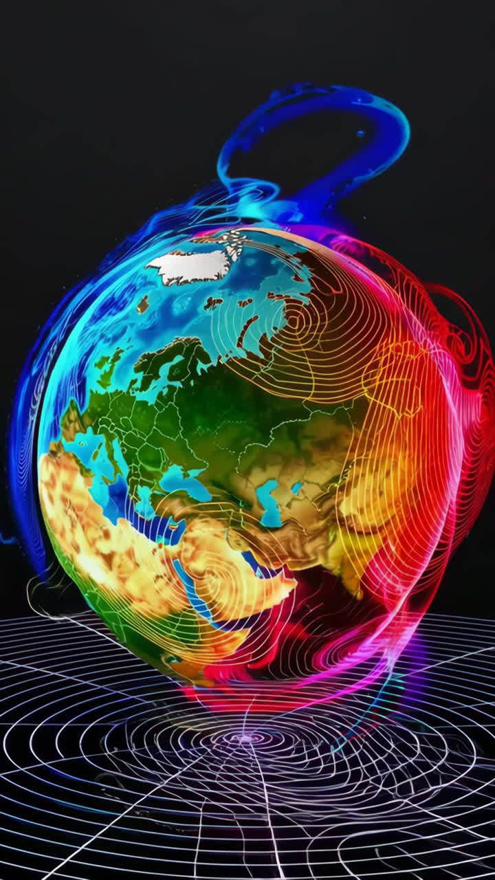 Earth's Atmospheric Patterns Visualization