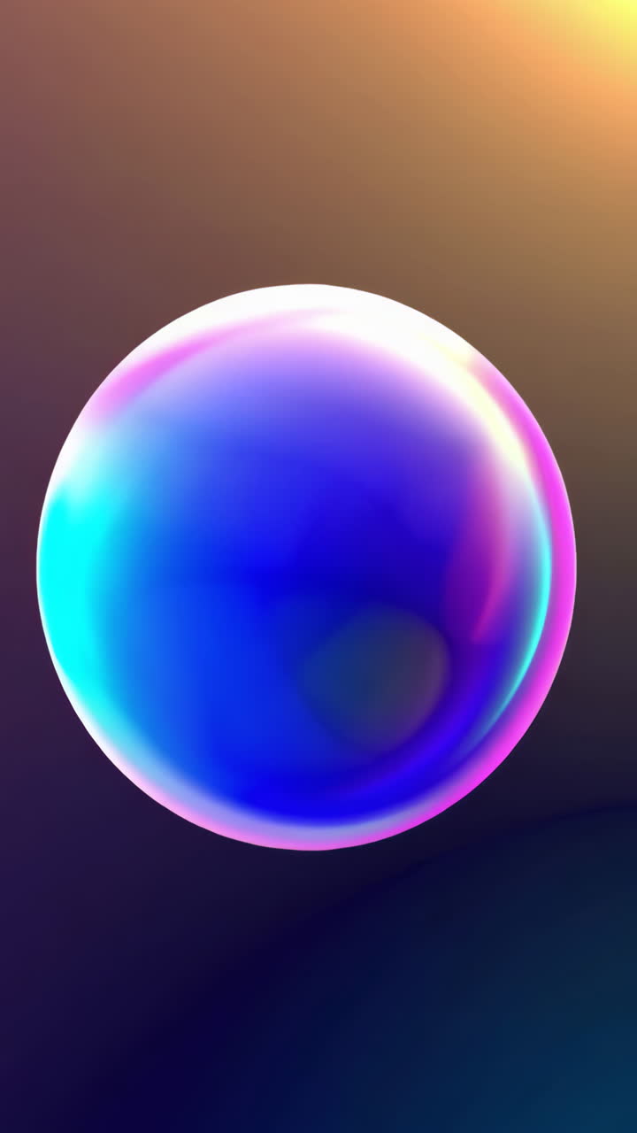 Abstract Colorful Sphere
