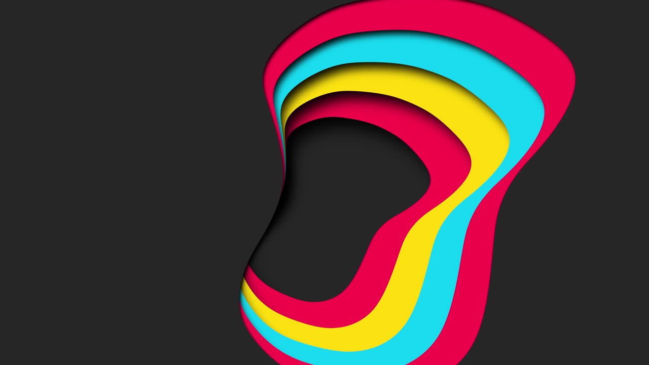 fluidez vibrante una onda cautivadora de color para proyectos de diseño gráfico