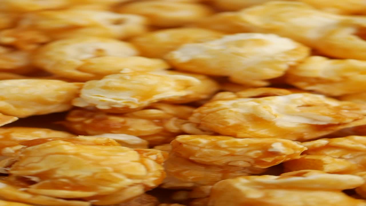 カラメルのポップコーン