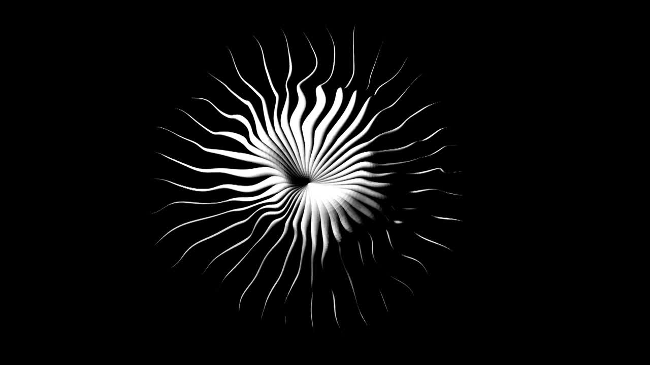 Abstract Background Stylized Psychedelic Star